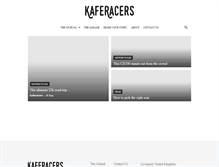 Tablet Screenshot of kaferacers.com